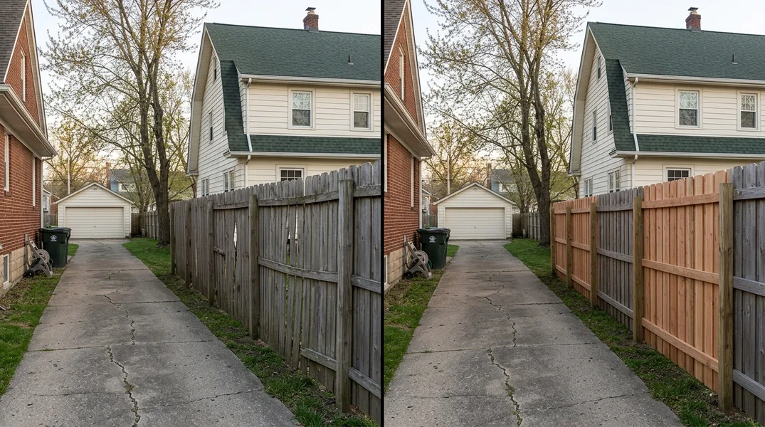 Result fence in Dayton - Dayton Fence Company