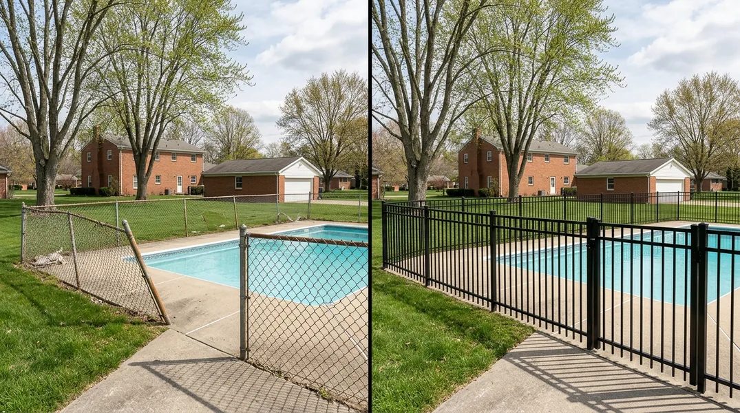 Result fence in Dayton - Dayton Fence Company