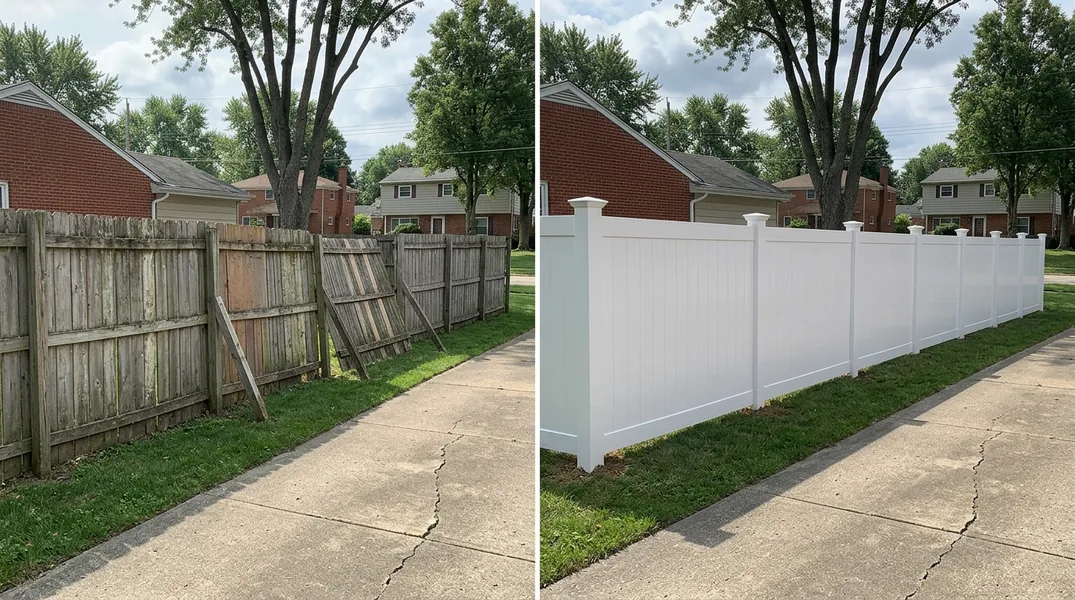 Result fence in Dayton - Dayton Fence Company
