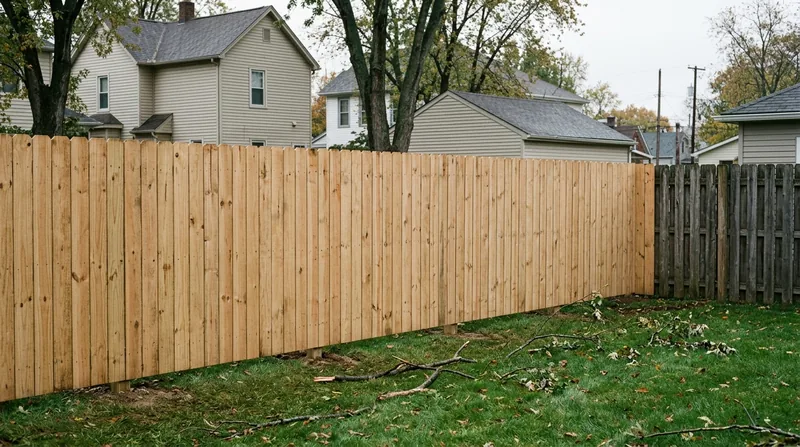 Storm Damage Fence Repair Dayton